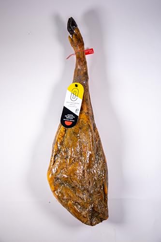 Balsanera Ibérico - Spanischer 50% Serrano Ibérico Schinken Iberische Rasse | 7,5 - 8 Kg Gewicht | Reifezeit von 32 bis 40 Monaten von Balsanera Ibérico