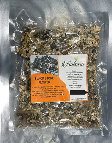 100 g | Hochwertige schwarze Steinblume ** Dagar Phool Kräuter und Gewürze zum Kochen exotischer Kräuter Dhagor Phool Balsara Ltd von Balsara's