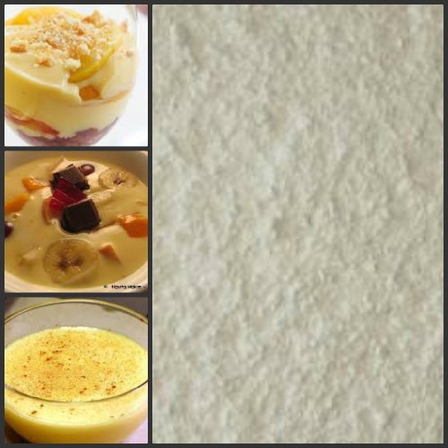 480 g | Instant Custard Puderei frei Original Dessert Süßigkeiten hausgemacht einfach heißes Wasser hinzufügen Gemüse 480 g | Instant Custard Puderei frei Original Dessert Süßigkeiten hausgemacht einfach heißes Wasser hinzufügen Gemüse von Balsara's