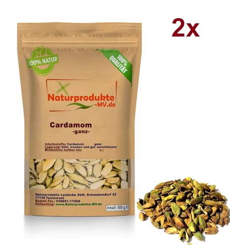 Kardamom ganz (1Kg) Cardamom ganz 1A Spitzenqualität von BalticNatura