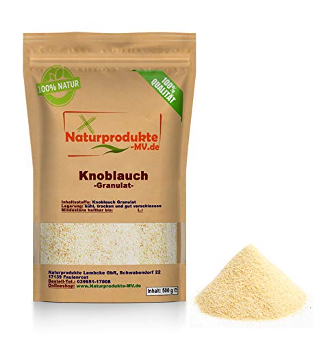 Knoblauch Granulat (500g) Knoblauchgranulat 1A Spitzenqualität von BalticNatura