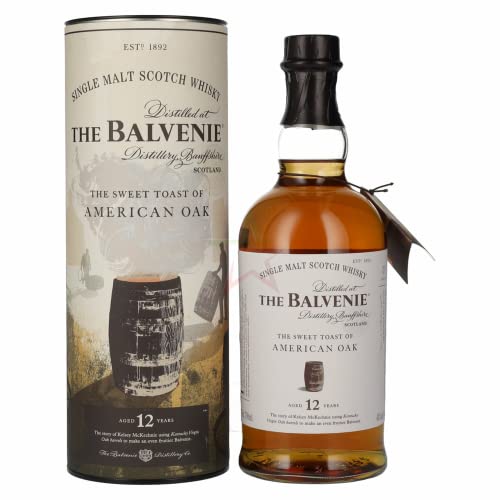 The Balvenie 12 Years Old The Sweet Toast of AMERICAN OAK 43,00% 0,70 Liter von Balvenie