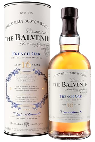 The Balvenie French Oak Pineau Cask 16 Jahre Single Malt Scotch Whisky, 70cl von THE BALVENIE