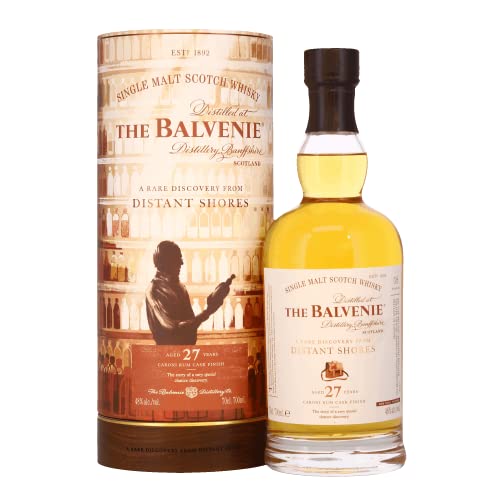 The Balvenie STORIES 27 Years Old A Rare Discovery from Distant Shores 48% Vol. 0,7l in Geschenkbox von Balvenie