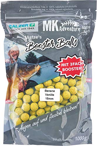 Balzer Matze Koch Booster Balls, Kirsche/Waldhonig, 15 mm, 1000 g Balzer Matze Koch Booster Balls, Kirsche/Waldhonig, 15 mm, 1000 g von Balzer