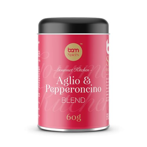 BAM Gewürzmischungen, Perfekt zum Kochen, Backen, Grillen Würzmischung (Aglio und Pepperoncino, 60 g) von BAM