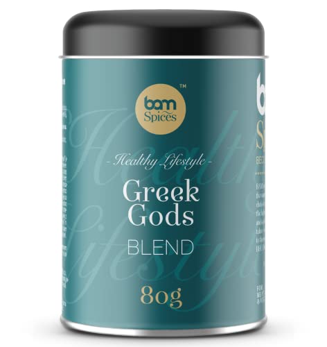 BAM Gewürzmischungen, Perfekt zum Kochen, Backen, Grillen Würzmischung (Greek Gods, 80 g) von BAM