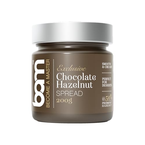 BAM Aufstriche, ohne Palmöl, Paste für Desserts, glatt und cremig, 200 Gramm (Schoko-Haselnuss) BAM Aufstriche, ohne Palmöl, Paste für Desserts, glatt und cremig, 200 Gramm (Schoko-Haselnuss) von BAM