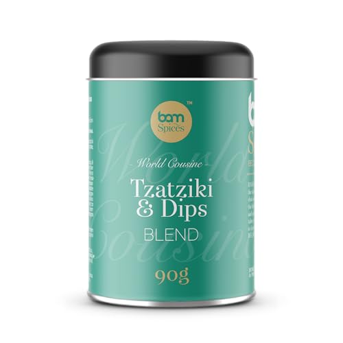 BAM Gewürzmischungen, Perfekt zum Kochen, Backen, Grillen Würzmischung (Tzatziki und Dips, 90 g) von BAM