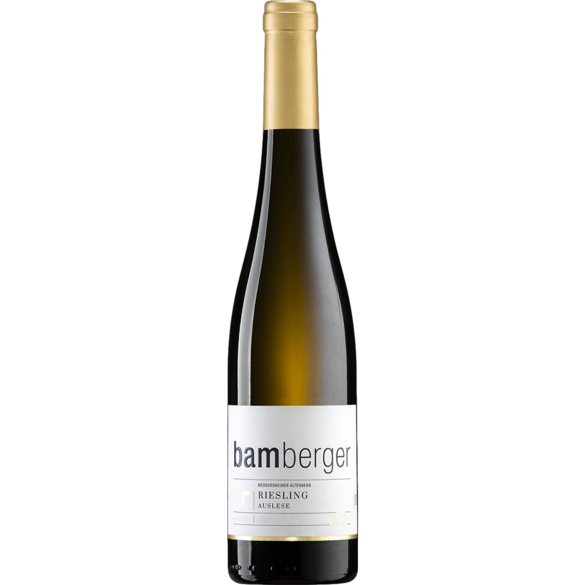 Medddersheimer Altenberg Riesling Auslese, Süß, Nahe, 0,5 L, Nahe, 2023, Weißwein Medddersheimer Altenberg Riesling Auslese, Süß, Nahe, 0,5 L, Nahe, 2023, Weißwein von Bamberger Wein- und Sektgut - Römerstraße 10, 55566 Meddersheim - DE
