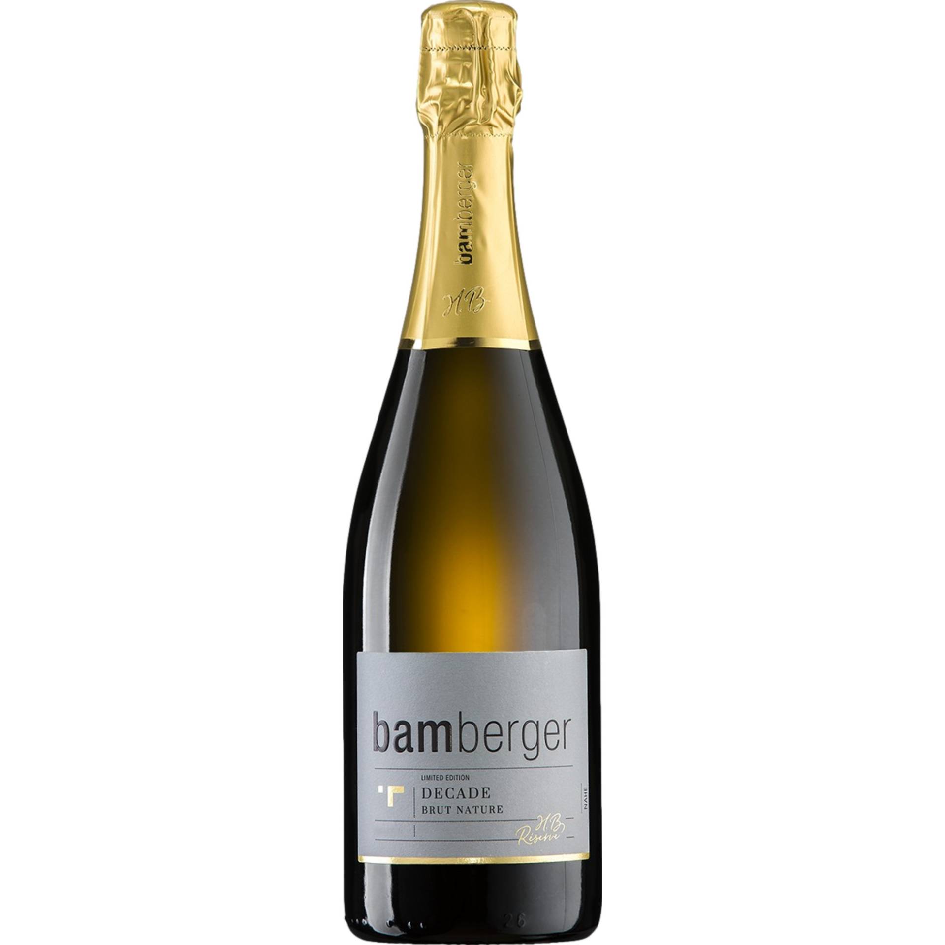 Riesling Decade Grand Réserve Sekt, Brut Nature, Nahe, Nahe, 2011, Schaumwein Riesling Decade Grand Réserve Sekt, Brut Nature, Nahe, Nahe, 2011, Schaumwein von Bamberger Wein- und Sektgut - Römerstraße 10, 55566 Meddersheim - DE