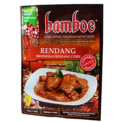 2x 35g Bamboe Rendang Würzpaste für Indonesisches Rendang Curry 2x 35g Bamboe Rendang Würzpaste für Indonesisches Rendang Curry von Bamboe