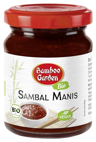 Bamboo Garden Bio Sambal Manis, 125 g (Verpackungsdesign kann abweichen) von Bamboo Garden