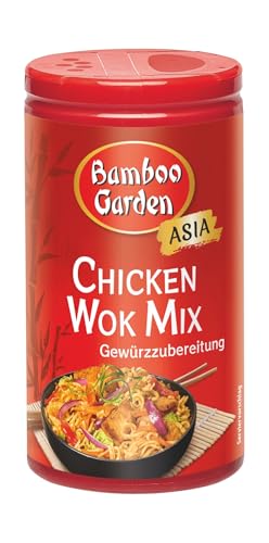 Bamboo Garden - Chicken Wok Mix Würzmischung | Vegan, natürliche Zutaten | 40 g in der Dose Bamboo Garden - Chicken Wok Mix Würzmischung | Vegan, natürliche Zutaten | 40 g in der Dose von Bamboo Garden