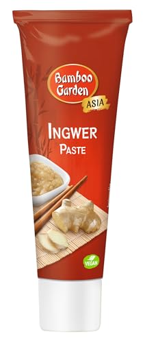 Bamboo Garden - Ingwerpaste | Scharfer Geschmack für Dal, Currys und Fleischgerichten | Vegan | 45 g in der Tube Bamboo Garden - Ingwerpaste | Scharfer Geschmack für Dal, Currys und Fleischgerichten | Vegan | 45 g in der Tube von Bamboo Garden