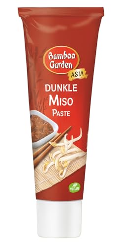 Bamboo Garden - Miso Paste dunkel | Zum Zubereiten von Miso Suppe | Intensiv würziger Geschmack | Vegan | 45 g in der Tube Bamboo Garden - Miso Paste dunkel | Zum Zubereiten von Miso Suppe | Intensiv würziger Geschmack | Vegan | 45 g in der Tube von Bamboo Garden
