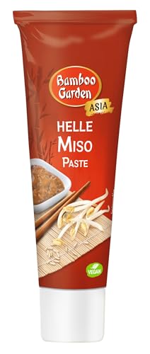 Bamboo Garden - Miso Paste hell | Zum Zubereiten von Miso Suppe | Milder Geschmack | Vegan | 45 g in der Tube Bamboo Garden - Miso Paste hell | Zum Zubereiten von Miso Suppe | Milder Geschmack | Vegan | 45 g in der Tube von Bamboo Garden