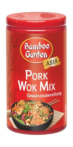 Bamboo Garden - Pork Wok Mix Würzmischung | Vegan, natürliche Zutaten | 40 g in der Dose Bamboo Garden - Pork Wok Mix Würzmischung | Vegan, natürliche Zutaten | 40 g in der Dose von Bamboo Garden