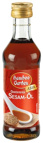 Bamboo Garden Sesam-Oel aus geroesteter Sesamsaat (1 x 100 ml) (Verpackungsdesign kann abweichen) von Bamboo Garden