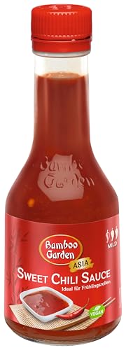 Bamboo Garden - Sweet Chili Sauce , Hervorragend zu Frühlingsrollen oder gegrilltem Fleisch ,1 x 200 ml (Verpackungsdesign kann abweichen) von Bamboo Garden