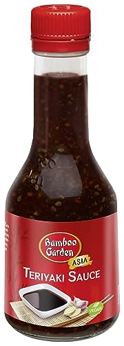 Bamboo Garden - Teriyaki Sauce , Würzsauce zum Marinieren von Fleisch und Fisch , 1 x 200 ml (Verpackungsdesign kann abweichen) von Bamboo Garden