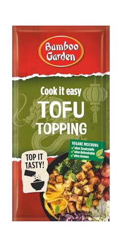 Bamboo Garden - Tofu Topping | Gewürztopping zum Verfeinern von Tofu Gerichten | Vegan, natürliche Zutaten | 15 g im Beutel Bamboo Garden - Tofu Topping | Gewürztopping zum Verfeinern von Tofu Gerichten | Vegan, natürliche Zutaten | 15 g im Beutel von Bamboo Garden