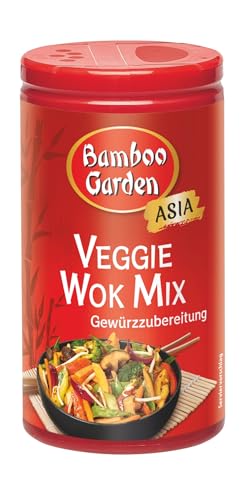 Bamboo Garden - Veggie Wok Mix Würzmischung | Vegan, natürliche Zutaten | 40 g in der Dose Bamboo Garden - Veggie Wok Mix Würzmischung | Vegan, natürliche Zutaten | 40 g in der Dose von Bamboo Garden