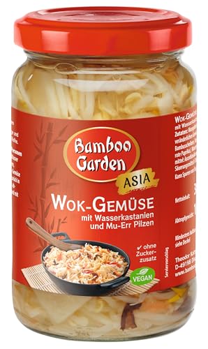 Bamboo Garden Wok-Gemüse, 330 g, Abtropfgewicht 180 g (Verpackungsdesign kann abweichen) von Bamboo Garden