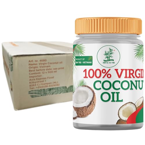 BAMBOO TREE - Kokosöl (Virgin) - 12 X 500 ML - Multipack von Bamboo Tree