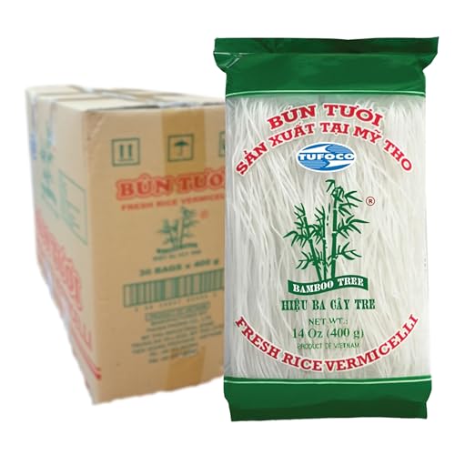 BAMBOO TREE - Frische Reis Vermicelli - Multipack (30 X 400 GR) von Bamboo Tree