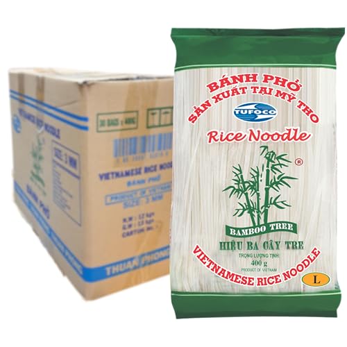 BAMBOO TREE - Reisnudeln 5Mm. - Multipack (30 X 400 GR) von Bamboo Tree