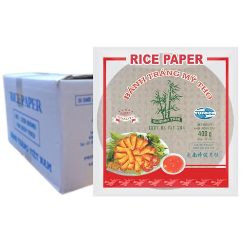 BAMBOO TREE - Reispapier 22Cm. (Fritieren) - 36 X 400 GR - Multipack von Bamboo Tree