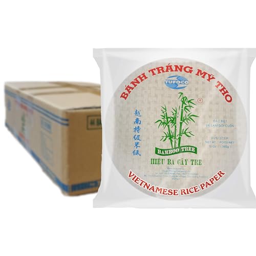 BAMBOO TREE - Reispapier 31Cm. (Sommerrollen) - 44 X 340 GR - Multipack von Bamboo Tree