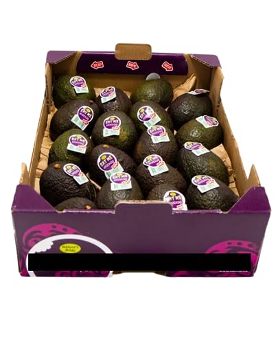 BAMELO® Avocado Hass frische exotiche Hass Avocados Box 18er Kiste von Bamelo