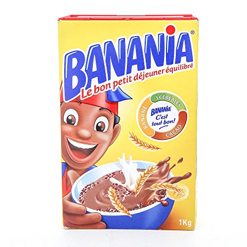 Banania Bananen Kakao mit Cerealien 1KG Produkt aus Frankreich Banania Bananen Kakao mit Cerealien 1KG Produkt aus Frankreich von Banania