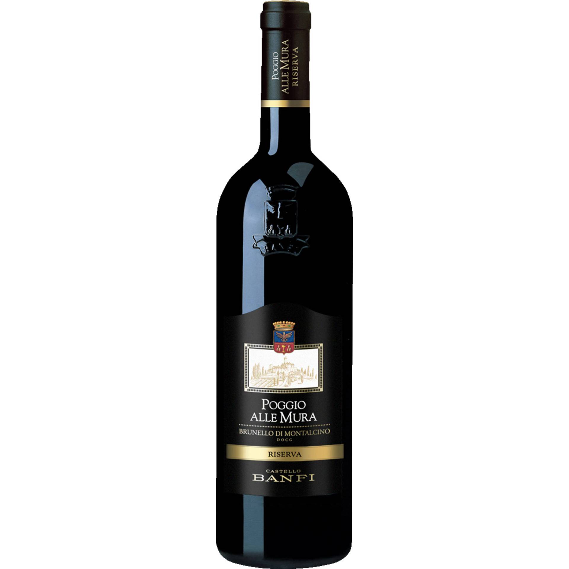 Banfi Poggio alle Mura Brunello Riserva, Brunello di Montalcino Riserva DOCG, Toskana, 2018, Rotwein Banfi Poggio alle Mura Brunello Riserva, Brunello di Montalcino Riserva DOCG, Toskana, 2018, Rotwein von Banfi S.A. SRL, Montalcino, Italia