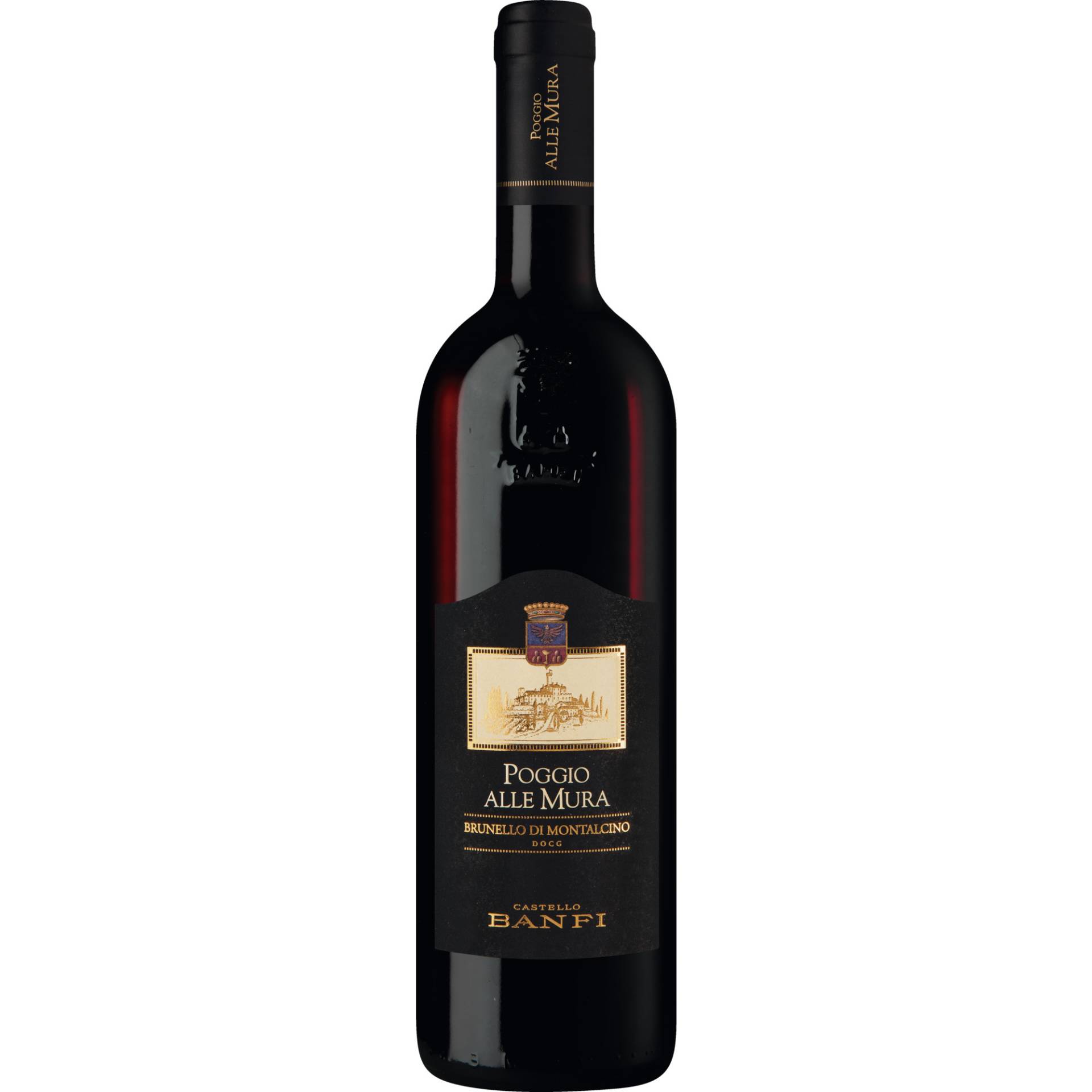 Castello Banfi Poggio alle Mura Brunello, Brunello di Montalcino DOCG, Toskana, 2017, Rotwein Castello Banfi Poggio alle Mura Brunello, Brunello di Montalcino DOCG, Toskana, 2017, Rotwein von Banfi S.A. SRL, Montalcino, Italia