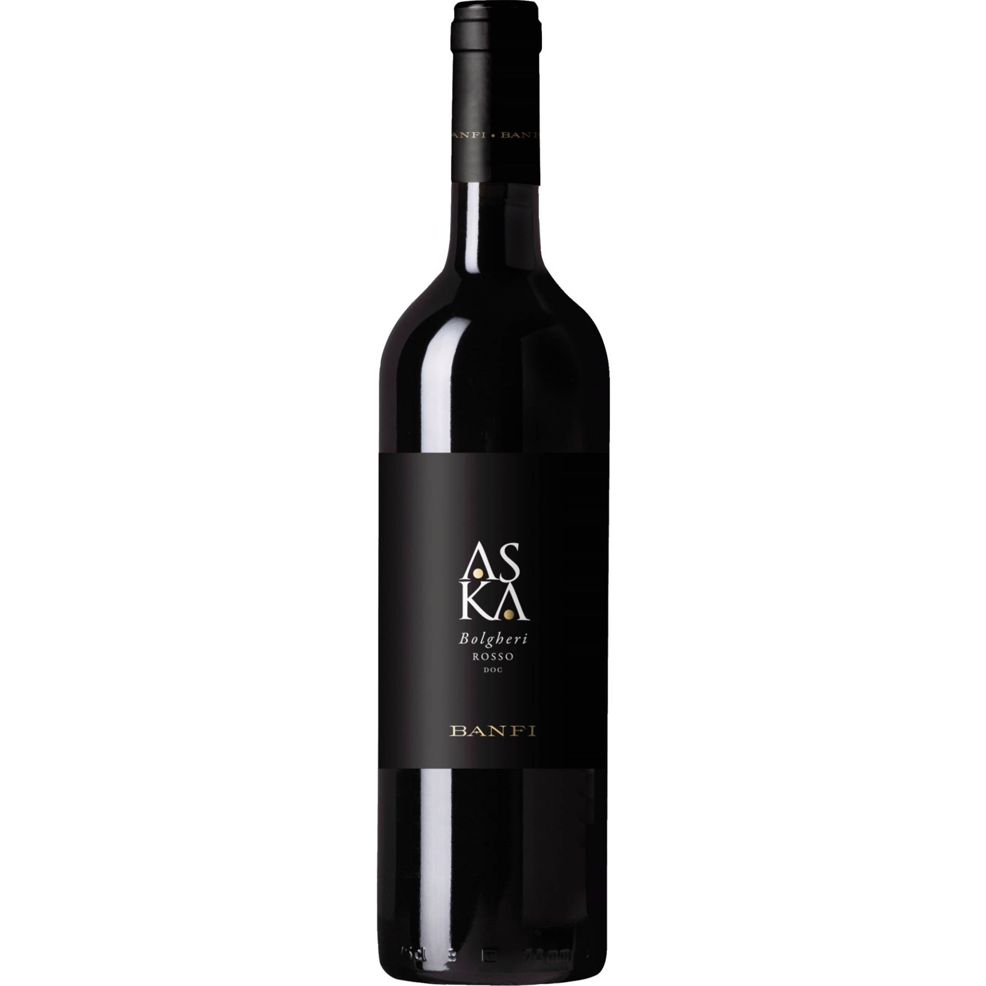 Aska Bolgheri, Rosso di Toscana DOC, Toskana, 2021, Rotwein von Banfi SRL, Castello di Poggio Alle Mura, 53024 Montalcino, Italia