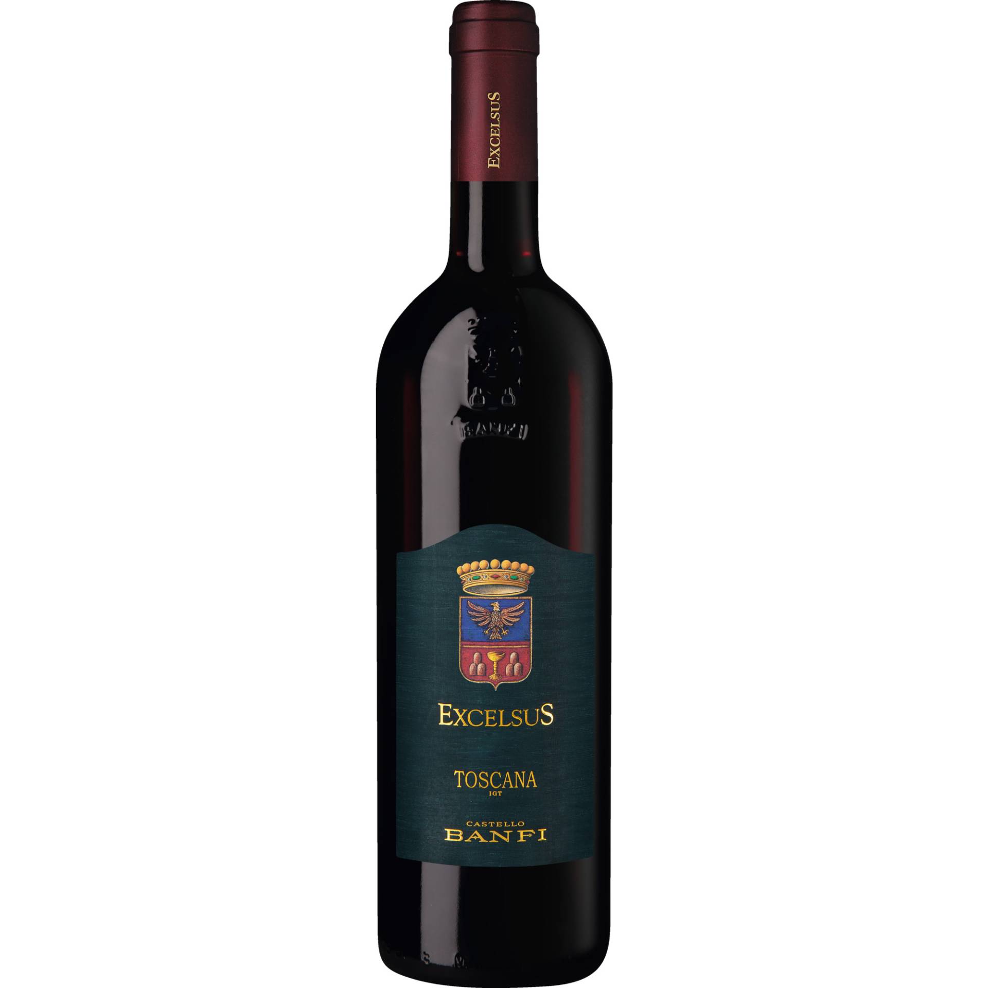 Banfi Excelsus, Rosso di Toscana IGT, Toskana, 2017, Rotwein von Banfi SRL, Castello di Poggio Alle Mura, 53024 Montalcino, Italia