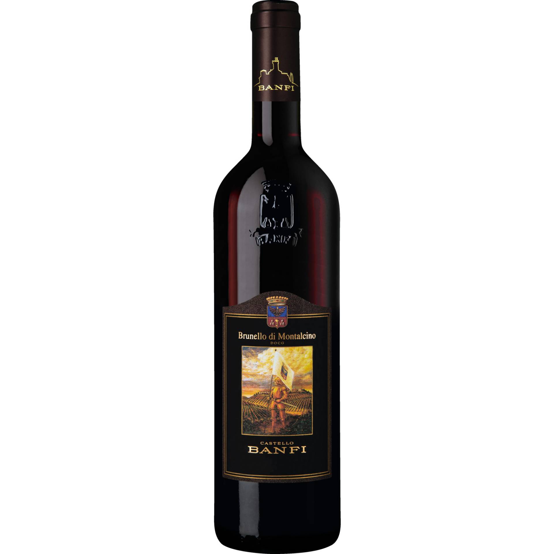 Castello Banfi Brunello, Brunello di Montalcino DOCG, Toskana, 2019, Rotwein von Banfi SRL, Castello di Poggio Alle Mura, 53024 Montalcino, Italia