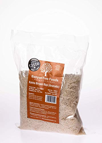BanyanTree Foods Biryani Reis ( short grain reis) 500g von BanyanTree Foods