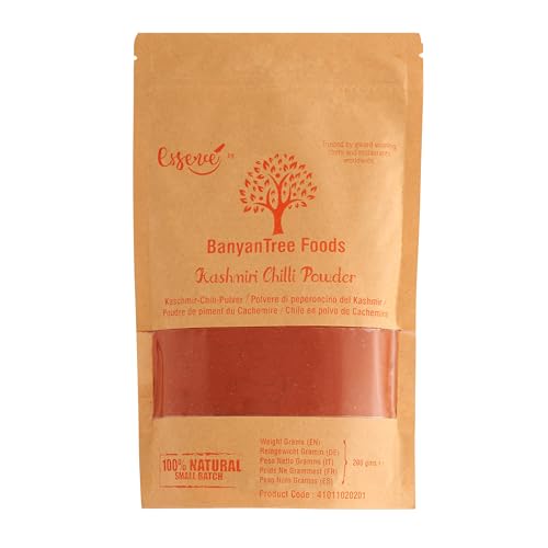 BanyanTree Foods Kashmiri Red Chilli Pulver 200g von BanyanTree Foods