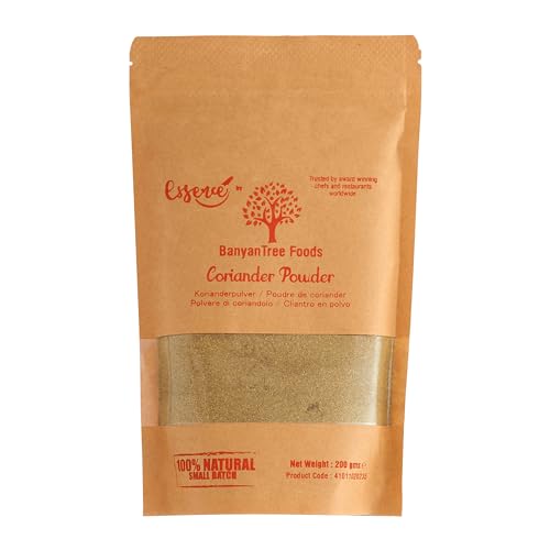 BanyanTree Foods Korianderpulver | Koriander Gemahlen | Coriander Powder 200g von BanyanTree Foods