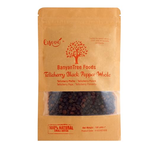 BanyanTree Foods Tellicherry Pfeffer Schwarz Ganz | Tellicherry Black Pepper Whole 100g BanyanTree Foods Tellicherry Pfeffer Schwarz Ganz | Tellicherry Black Pepper Whole 100g von BanyanTree Foods
