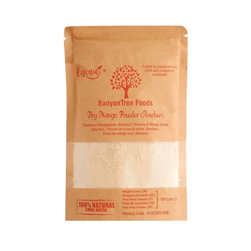 BanyanTree Foods Mango pulver | Mangopulver | Amchoor Powder| Amchur Powder 100g ~ Indian Origin | All Natural von BanyanTree Foods
