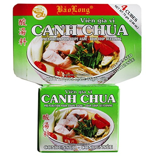 12x75g Bao Long Bouillonwürfel für vietnamesische süss sauer Suppe Canh Chua von Baolong