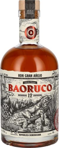 Baoruco Ron Gran Añejo 12 Años Reserva Especial Edición Parque Rum (1 x 0.7 l) von Baoruco