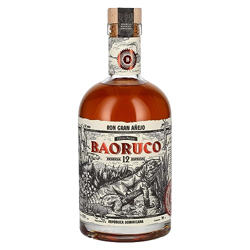 Baoruco Ron Gran Añejo 12 Años Reserva Especial Edición Parque Rum (1 x 0.7 l) von Baoruco