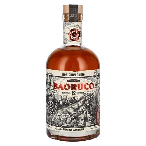 Ron Baoruco Ron Gran Añejo 12 Años Reserva Especial Edición Parque 37,50% 0,70 Liter von Baoruco