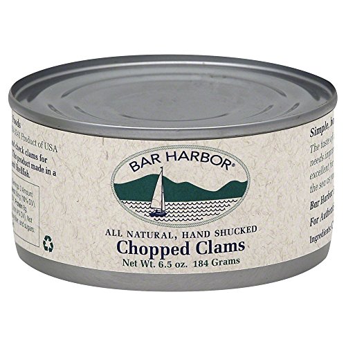 Bar Harbor All Natural Chopped Clams, 6.5-Ounce Cans (Pack of 12) von Bar Harbor®